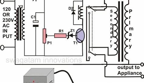 Circuit Diagram Of Ac Voltage Stabilizer | Home Wiring Diagram
