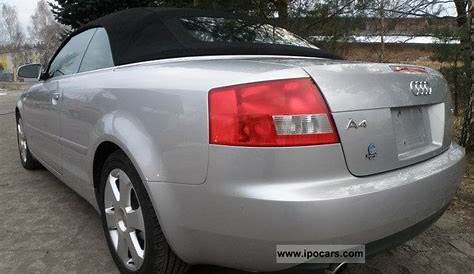 2006 Audi AUDI A4 1.8 T CONVERTIBLE 2006 KSENON, BOSE - Car Photo and Specs