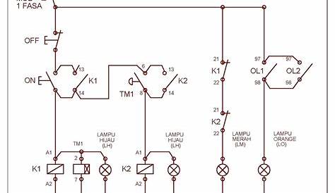 wiring diagram motor 1 fasa