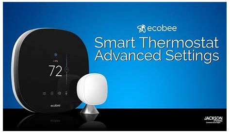 Ecobee 5 Smart Thermostat: Advanced Settings Tour - YouTube
