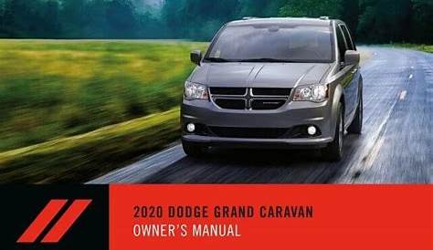 dodge caravan owners manual pdf