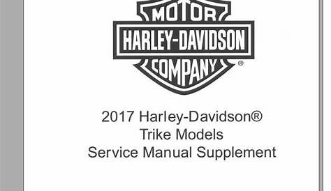harley davidson owners manual pdf