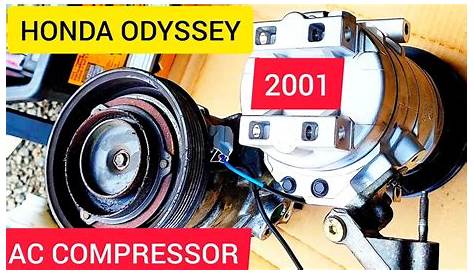 Ac Compressor for 2001 honda odyssey - YouTube