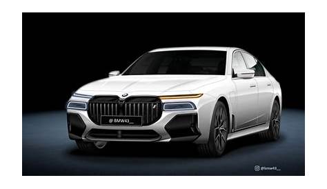 Next-Gen BMW 7 Series Rendered With Futuristic Design