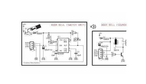 doorbell circuit diagram simple