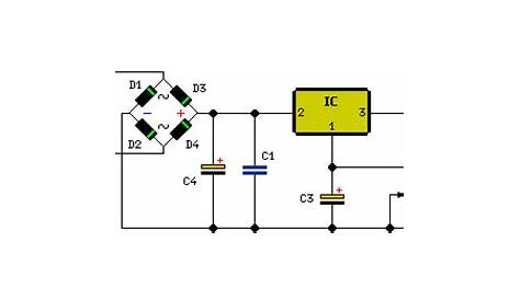20v power supply circuit diagram