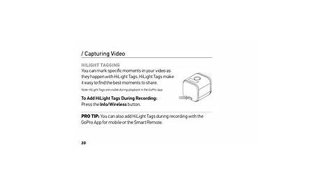 GoPro Hero Session User Manual, Page: 2