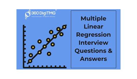questions on linear regression with answers
