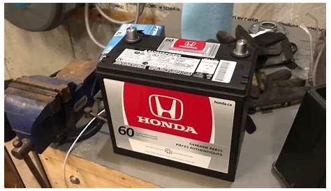 Honda Civic 2013 battery replacement - YouTube