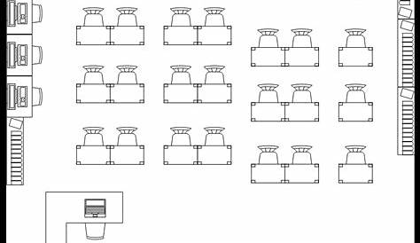 Office Seating Arrangement Template | Elcho Table