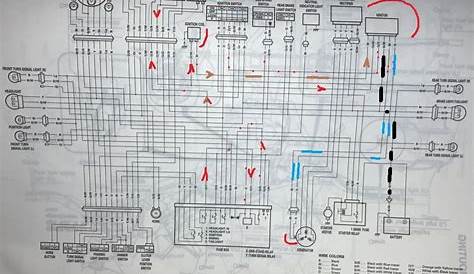 gz 250 wiring diagram starting circuit