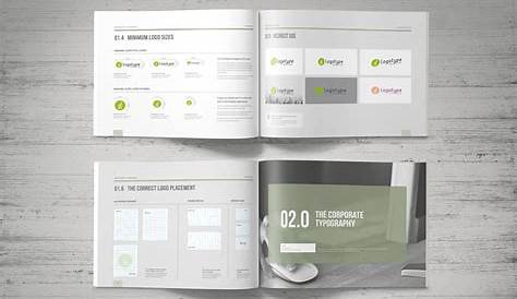Brand Manual Indesign Template - Etsy