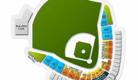 arvest ballpark seating chart
