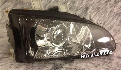 HID ILLUSIONZ: Honda Civic FX-R E46-R HID Retrofit Projector Headlights