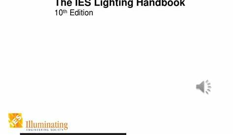 Introduction To The IES Handbook PDF | PDF | Lighting | Light