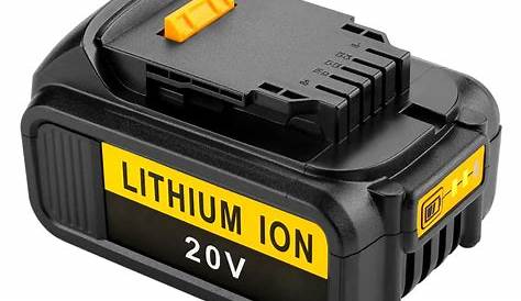 18v / 20v Rechargeable Lithium Ion Battery Pack For Dewalt Dcb200 5.0ah