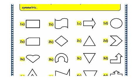 lines of symmetry worksheets for grade 3