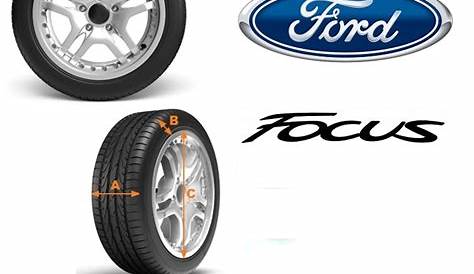 ford focus hatchback tire size