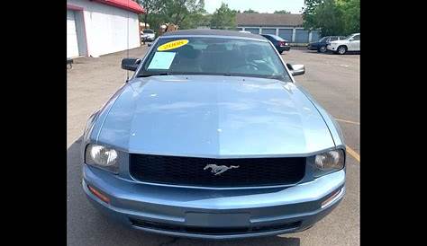2008 ford mustang v6 convertible value