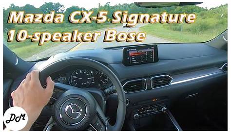 2020 Mazda CX-5 – 10-speaker Bose Radio Test - YouTube