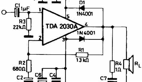 2030 subwoofer circuit diagram
