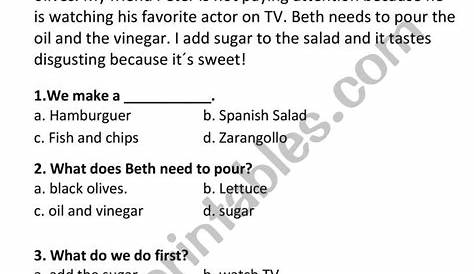 READING WITH QUESTIONS - ESL worksheet by lolesrv