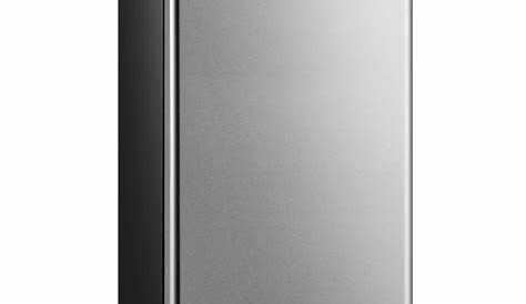 Hisense 6.3 Cu. ft. Apartment Refrigerator in Stainless Silver