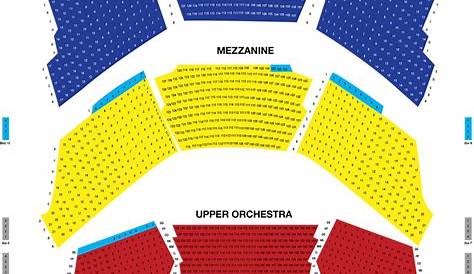 hobby center seating chart view