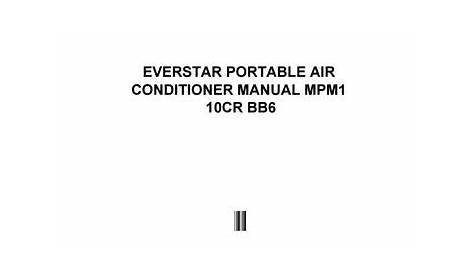 wintair portable air conditioner manual