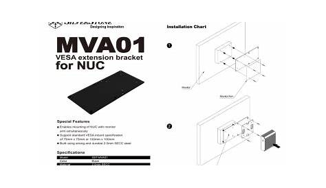 SilverStone MVA01 Accessory Owner's Manual | Manualzz