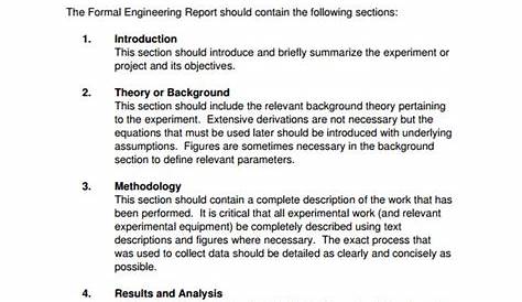 FREE 17+ Sample Engineering Reports in PDF | MS Word | Pages
