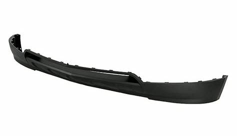 New Standard Replacement Front Lower Bumper Cover, Fits 2012-2015