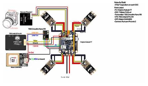 drone camera circuit diagram