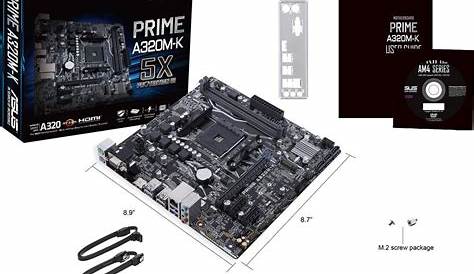 USER MANUAL ASUS Prime A320M-K AM4 Micro-ATX Motherboard | Search For
