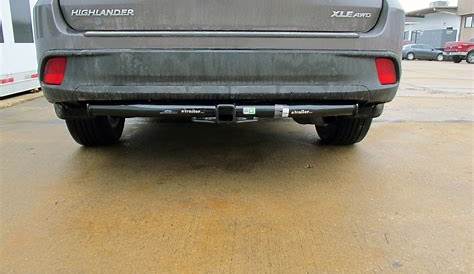 2016 Toyota Highlander Trailer Hitch - Hidden Hitch