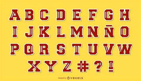 printable football alphabet letters