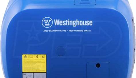 westinghouse wh2200ixlt generator user manual