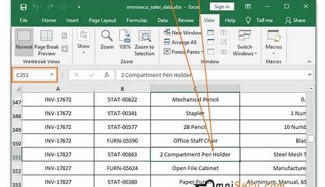 Split Excel Worksheet Into 3 Panes | enrazzlement