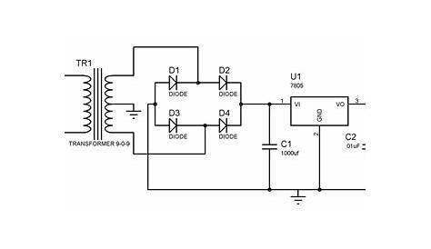 simple mobile phone charger circuit diagram