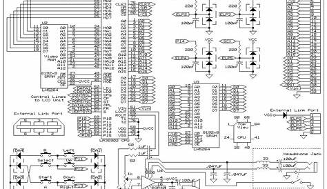 cpu circuit board diagram