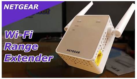 Netgear WiFi Range Extender EX6120 - YouTube
