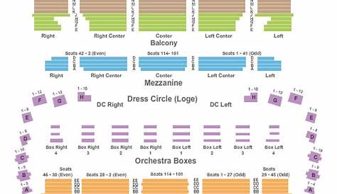 Wilbur Theater Detailed Seating Chart | Brokeasshome.com