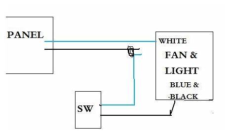 bathroom fan wiring diagram