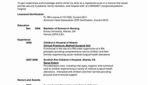 new grad rn nurse cover letter resume sample