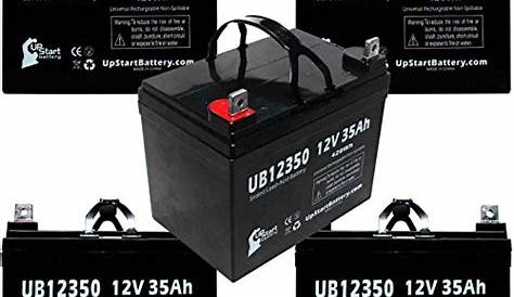 Buy 5x Pack - KUBOTA G2160 Battery - Replacement UB12350 Universal