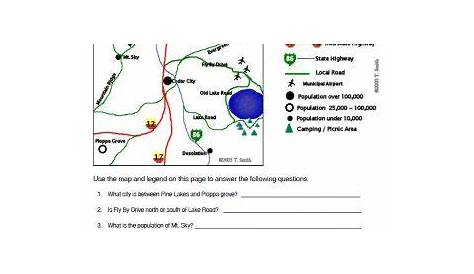 map skills worksheets 6th grade pdf