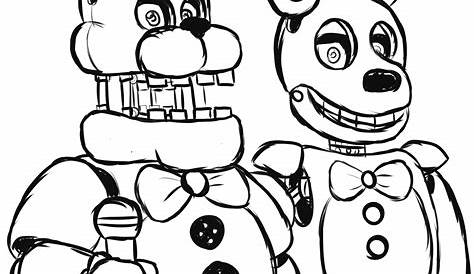 Fnaf Coloring Pages All Characters at GetColorings.com | Free printable