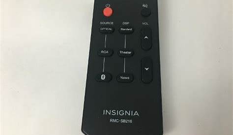 7% OFF on Original OEM Insignia Remote Control RMC-SB216 for Insignia