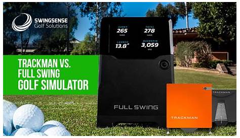 TrackMan vs Full Swing Golf Simulator - SwingSense