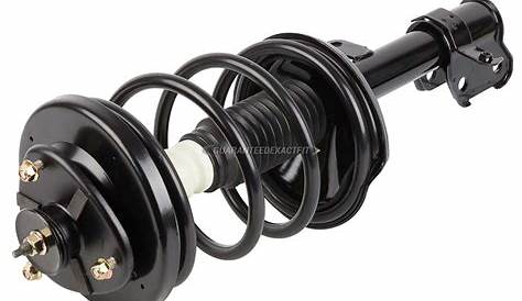 2002 Honda Odyssey Shock and Strut Set Front - Pair - With Springs 75